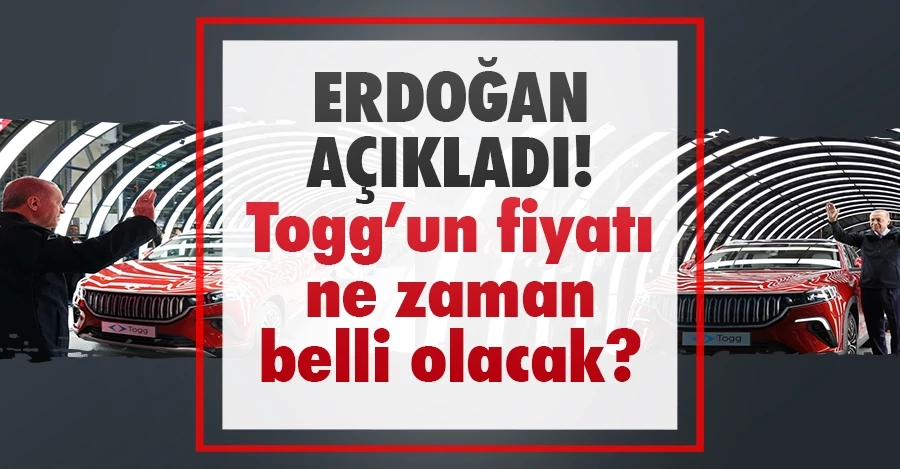 Erdoğan yanıtladı: TOGG