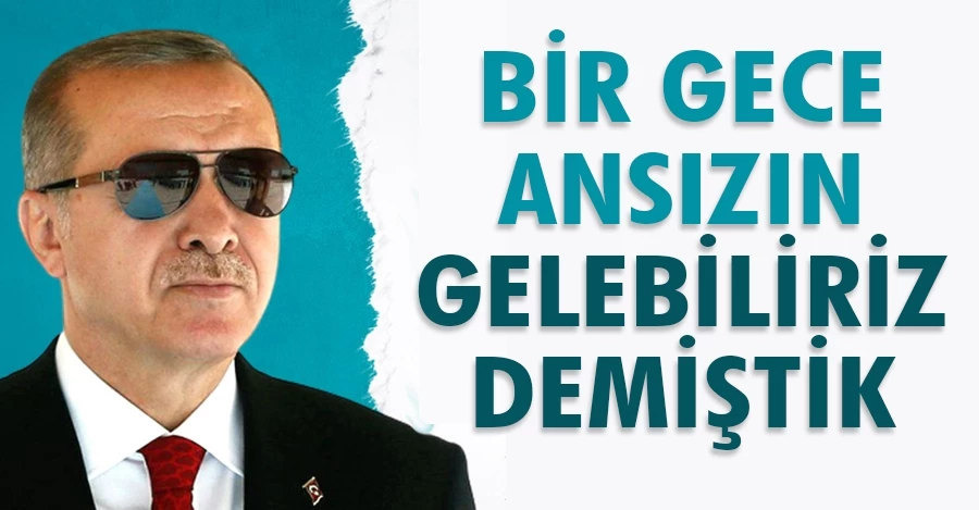 Cumhurbaşkanı Erdoğan, terör operasyonunun işaretini vermişti