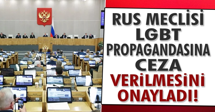 Rus Meclisi LGBT propagandasına ceza verilmesini onayladı