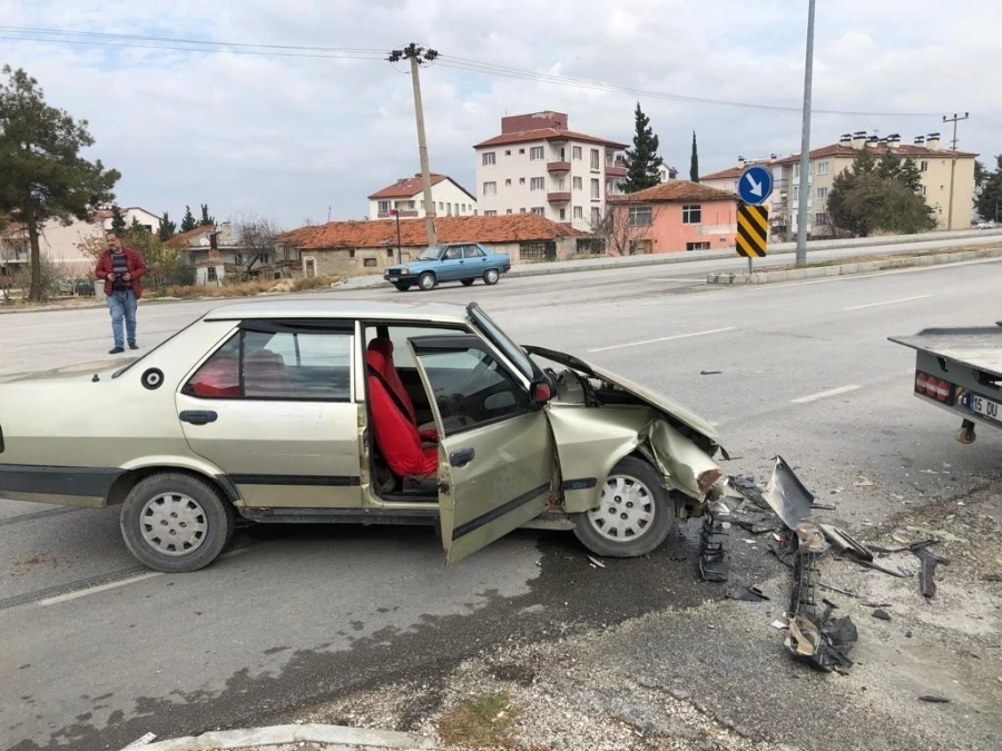 Burdur’da öğrenci servisi kazasında yaralanan olmadı 