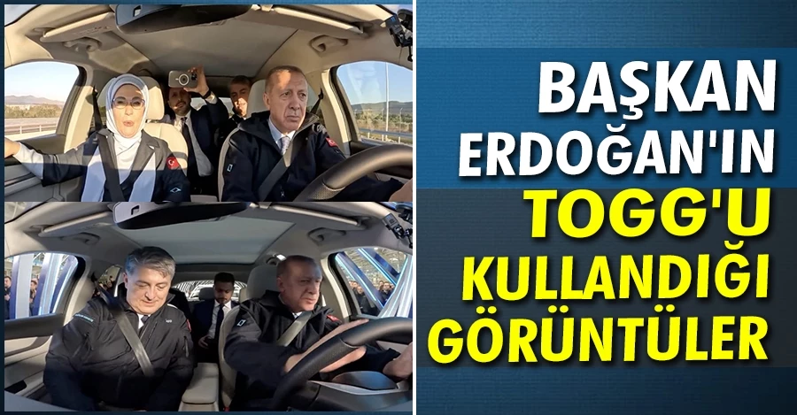 Cumhurbaşkanı Erdoğan, sosyal medya hesaplarında yerli otomobil Togg