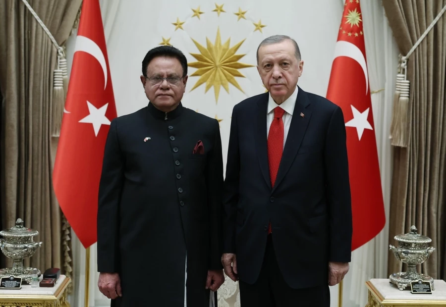 Cumhurbaşkanı Erdoğan, Pakistan Büyükelçisi Junaid’i kabul etti 