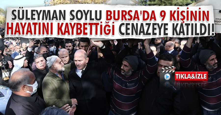 Süleyman Soylu Bursa