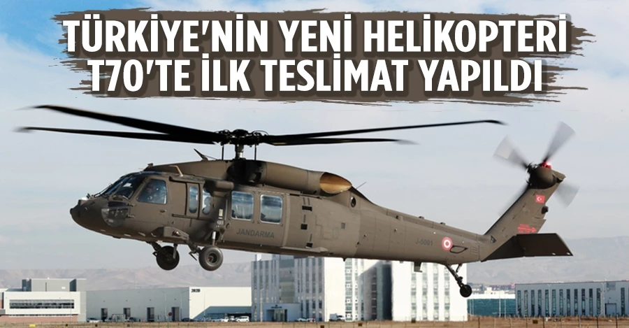 Türkiye çıtayı yükseltti! Yeni helikopteri T70