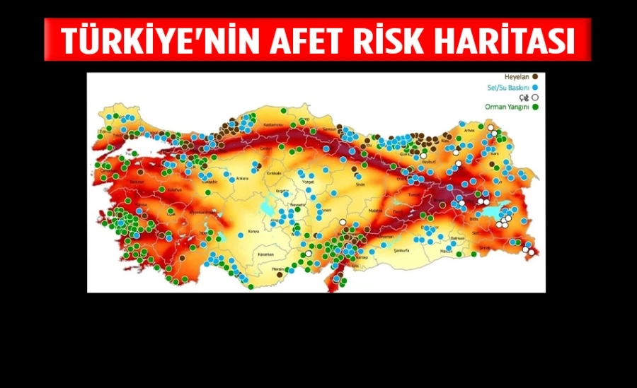 Afad tarafından çıkarıldı. İşte Türkiye