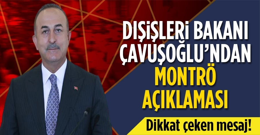 Bakan Çavuşoğlu