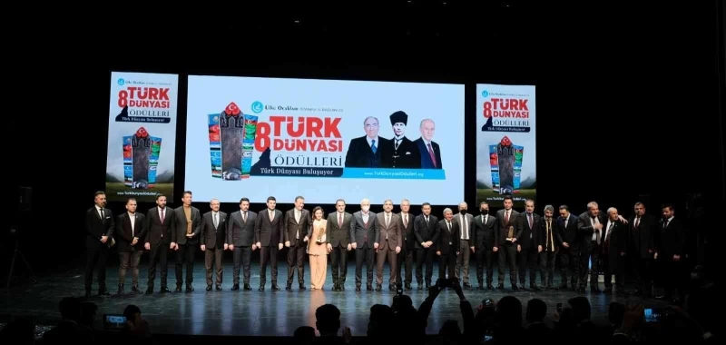 Ülkü Ocakları 8. Türk Dünyası Ödülleri sahiplerini buldu
