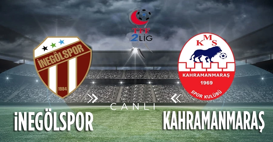 İnegölspor 3  - Kahramanmaraşspor 0 |Maç sonucu