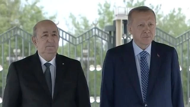 Cezayir Cumhurbaşkanı Tebbun Ankara