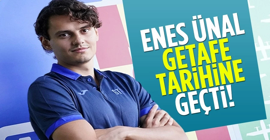Enes Ünal Getafe tarihine geçti! Roberto Soldado