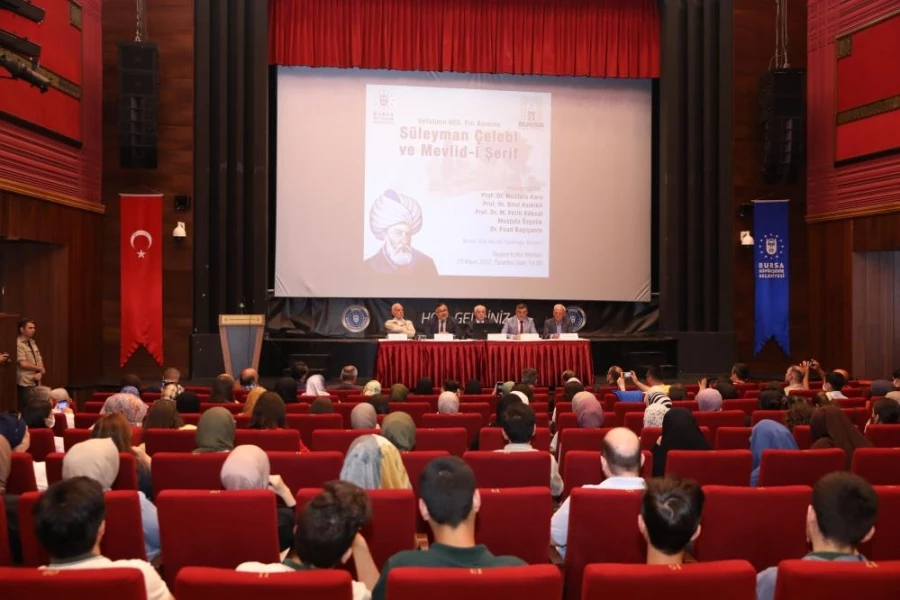 Süleyman Çelebi Bursa’da anıldı