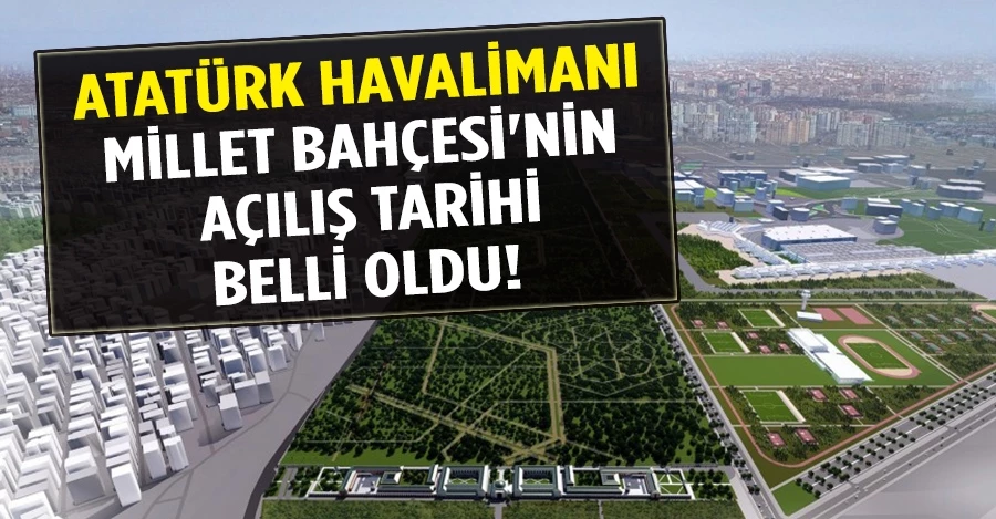 Atatürk Havalimanı Millet Bahçesi