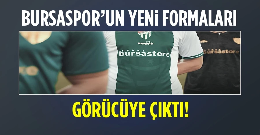 Bursaspor’un yeni formaları tanıtıldı