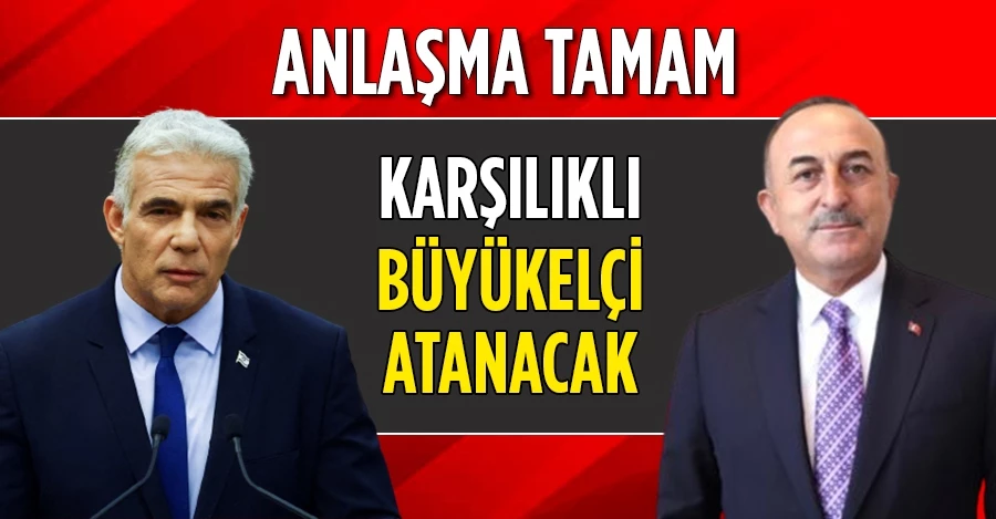 Mevlüt Çavuşoğlu, İsrailli mevkidaşı Lapid ile görüştü