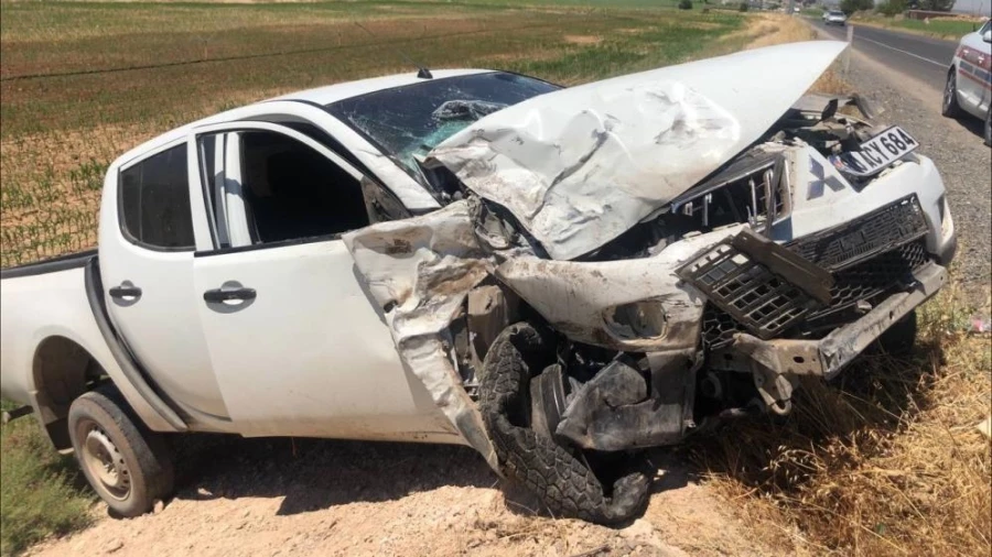 Şanlıurfa’da trafik kazası: 2 yaralı 