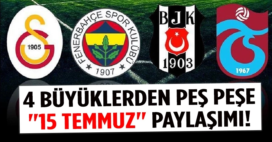 4 büyüklerden peş peşe 