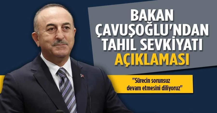 Bakan Çavuşoğlu