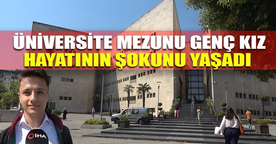 Bursa’da üniversite mezunu genç kız hayatının şokunu yaşadı   