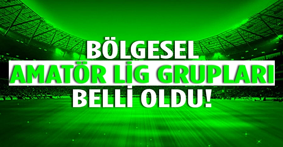 Bölgesel Amatör Lig Grupları Belli Oldu! Hangi grupta kaç Bursa takımı var?