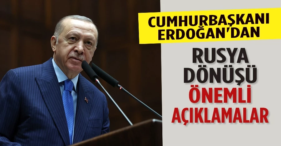 Cumhurbaşkanı Erdoğan