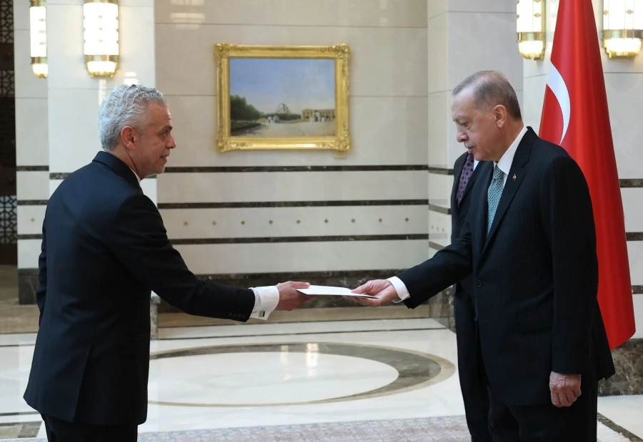  Cumhurbaşkanı Erdoğan, KKTC Büyükelçisi Korukoğlu