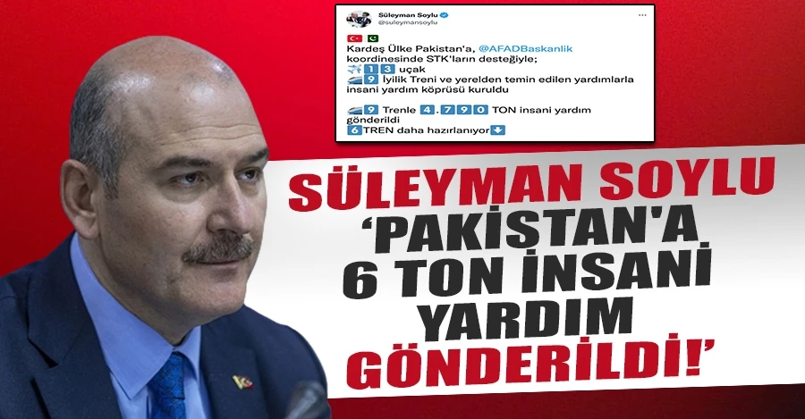 Süleyman Soylu: Pakistan