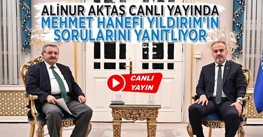 Alinur Aktaş Canlı Yayında Mehmet Hanefi Yıldırım