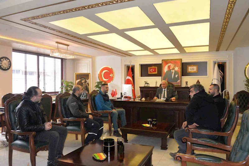Başkan Bakkalcıoğlu, Yeni Sanayi esnafını ağırladı
