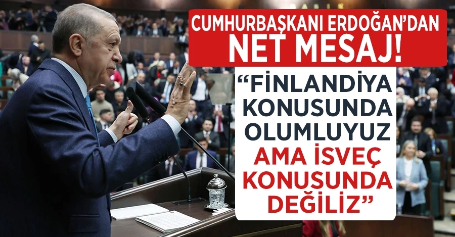 Cumhurbaşkanı Erdoğan