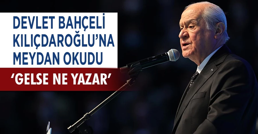 MHP Genel Başkanı Devlet Bahçeli: Adayları hala yok! Altılı masa ortadan çatlamıştır