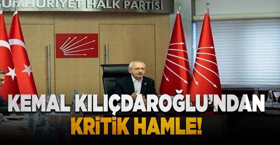 Kemal Kılıçdaroğlu acil olarak MYK
