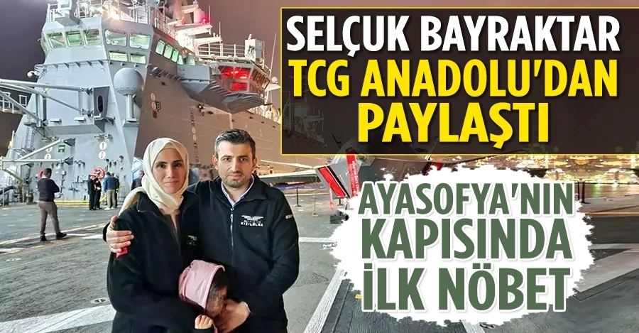 Selçuk Bayraktar, TCG Anadolu