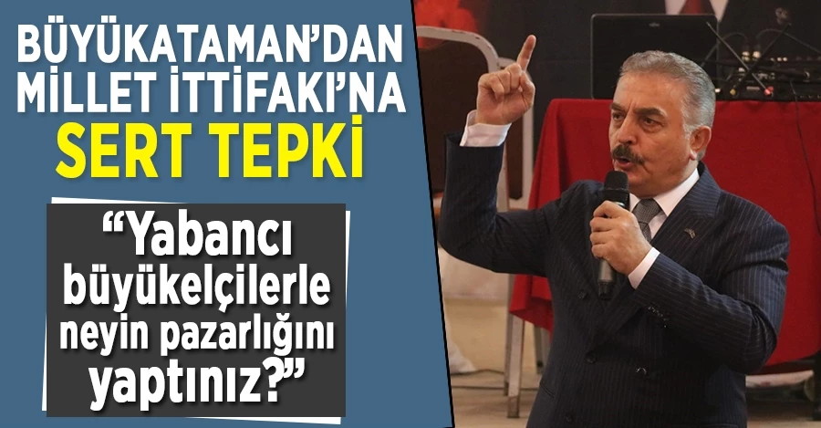 Büyükataman: “İlk turda Recep Tayyip Erdoğan’ı büyük çoğunlukla seçeceğiz”