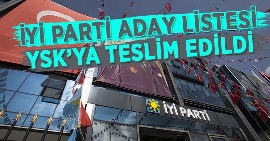 İYİ Parti Bursa milletvekili adayları belli oldu!