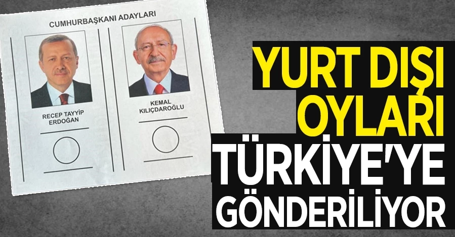 Yurt dışı oyları Türkiye