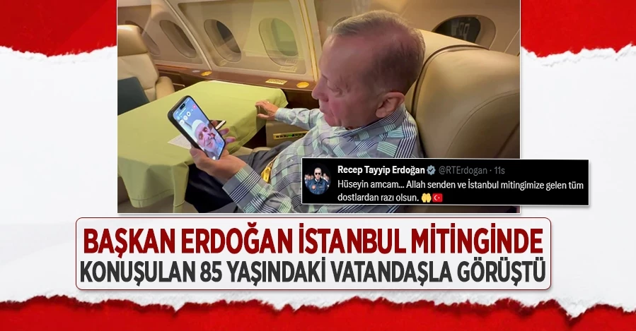 Cumhurbaşkanı Erdoğan 85 yaşındaki Hüseyin Bayraktar’la telefonla görüştü