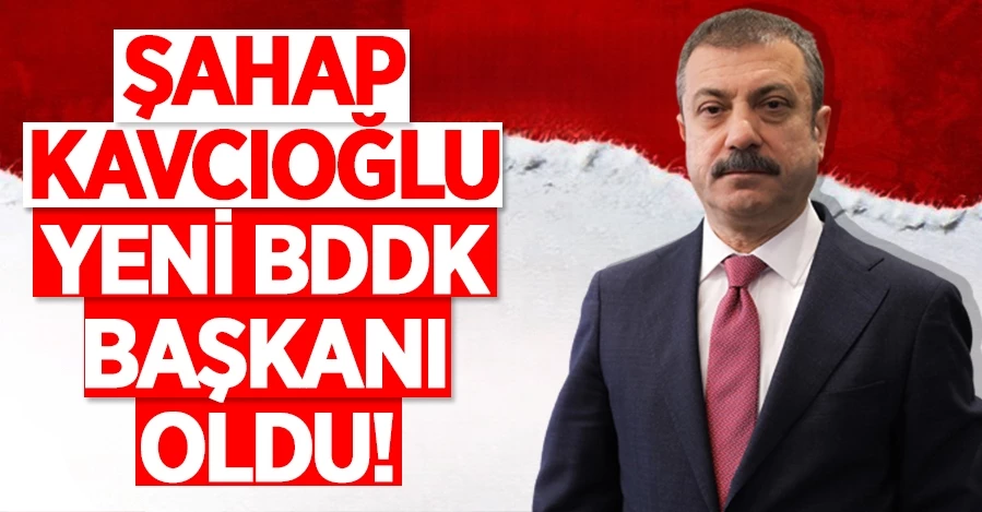 Şahap Kavcıoğlu yeni BDDK Başkanı oldu!