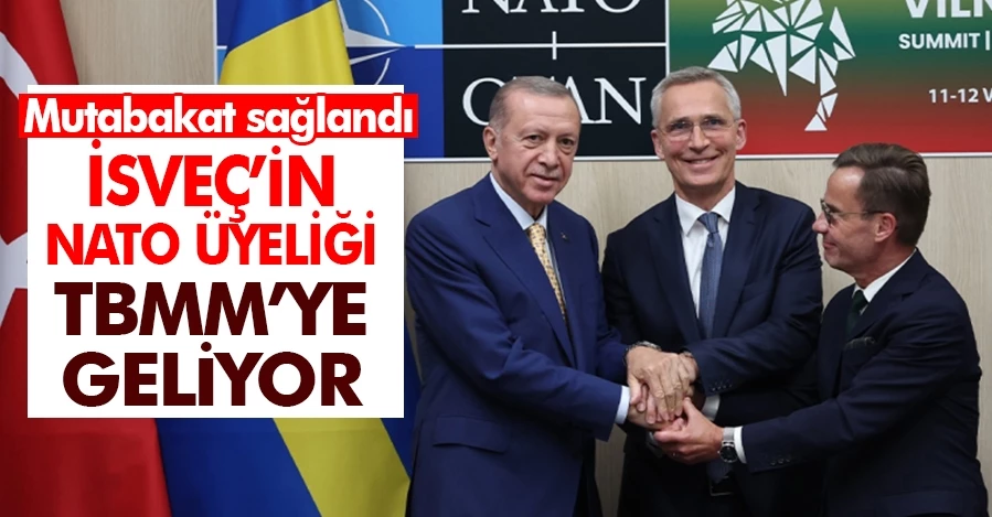 Türkiye ve İsveç Anlaşmaya Vardı
