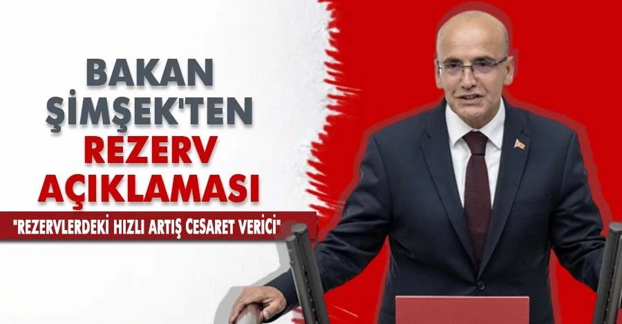 Bakan Şimşek: 