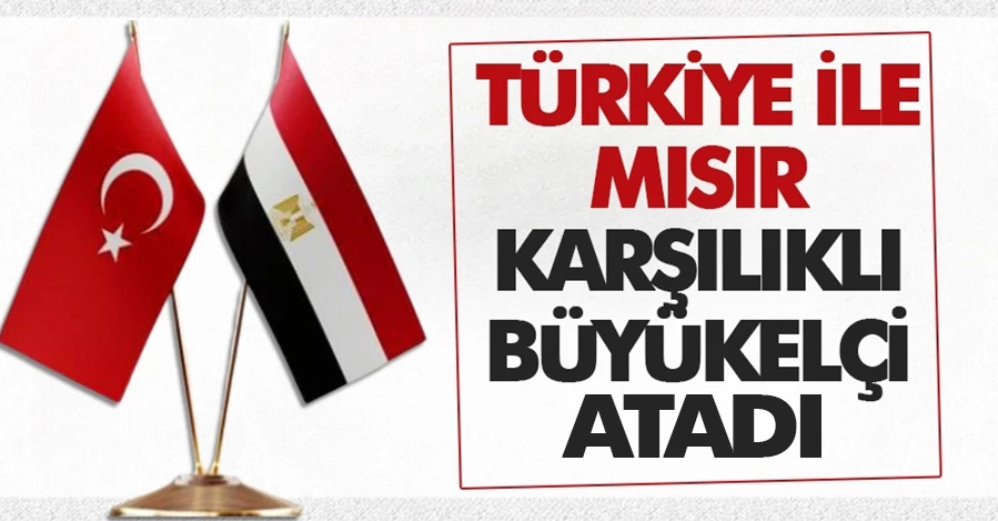 Türkiye ve Mısır karşılıklı büyükelçi ataması gerçekleştirdi! 