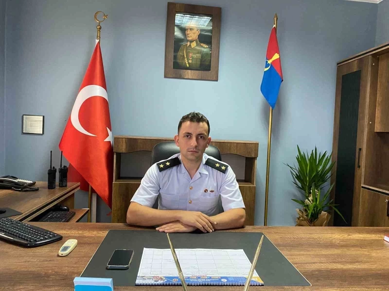 Manyas İlçe Jandarma Komutanı Ergül göreve başladı
