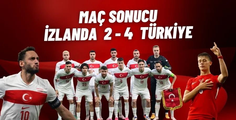 İzlanda-Türkiye maç sonucu 