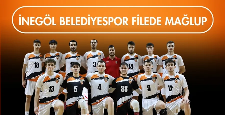 İnegöl Belediyespor filede mağlup 