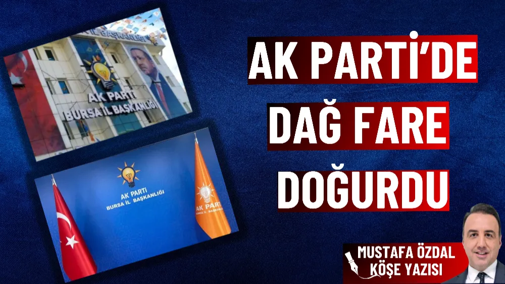 AK Parti’de dağ fare doğurdu 