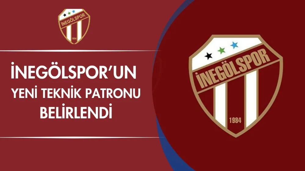 İnegölspor’un yeni teknik patronu belirlendi