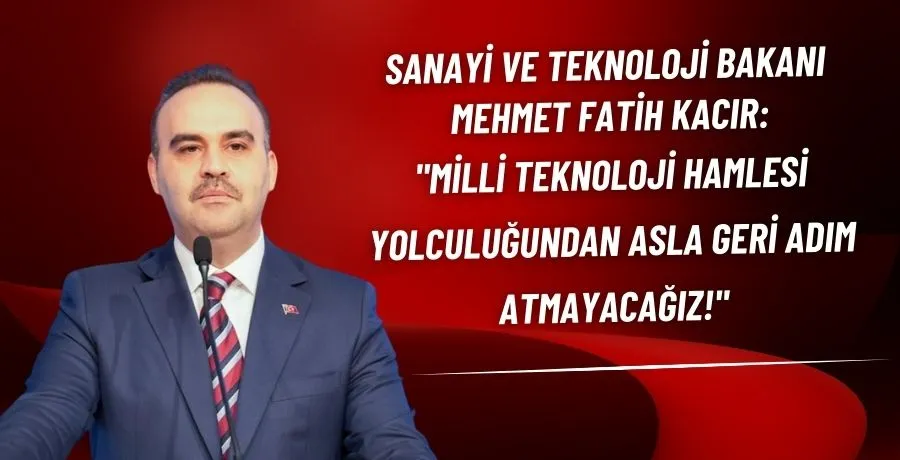 Bakan Kacır: 