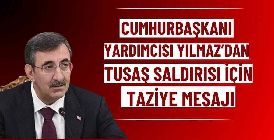 Cumhurbaşkanı Yardımcısı Yılmaz