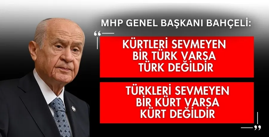 Bahçeli: 