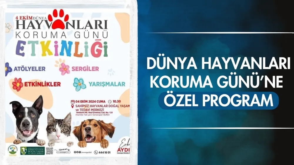 Dünya Hayvanları Koruma Günü’ne özel program