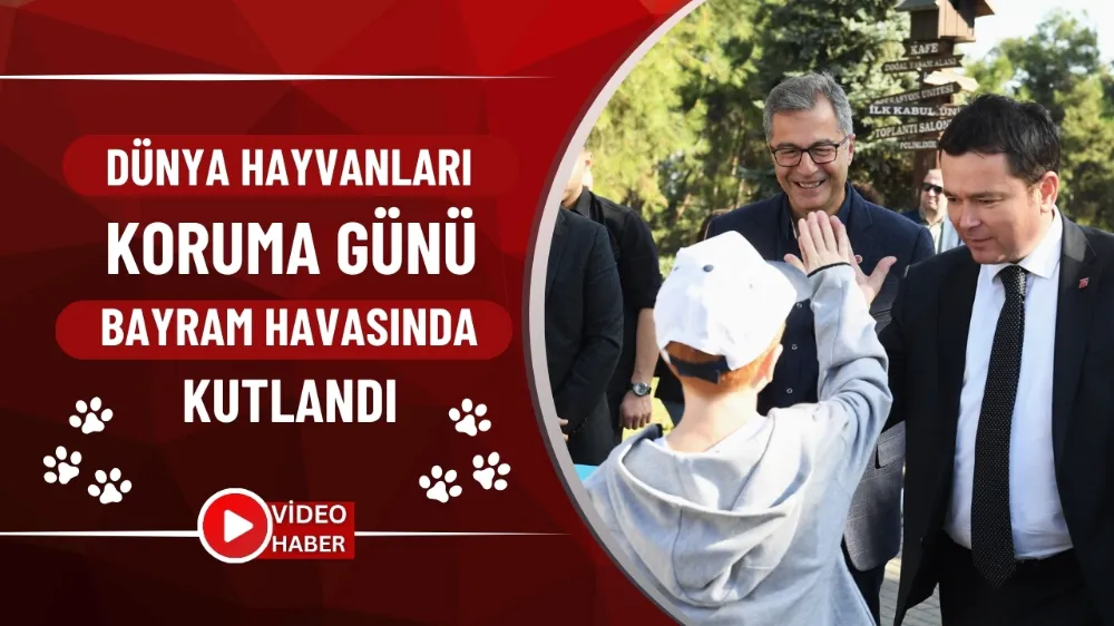 Dünya Hayvanları Koruma Günü bayram havasında kutlandı